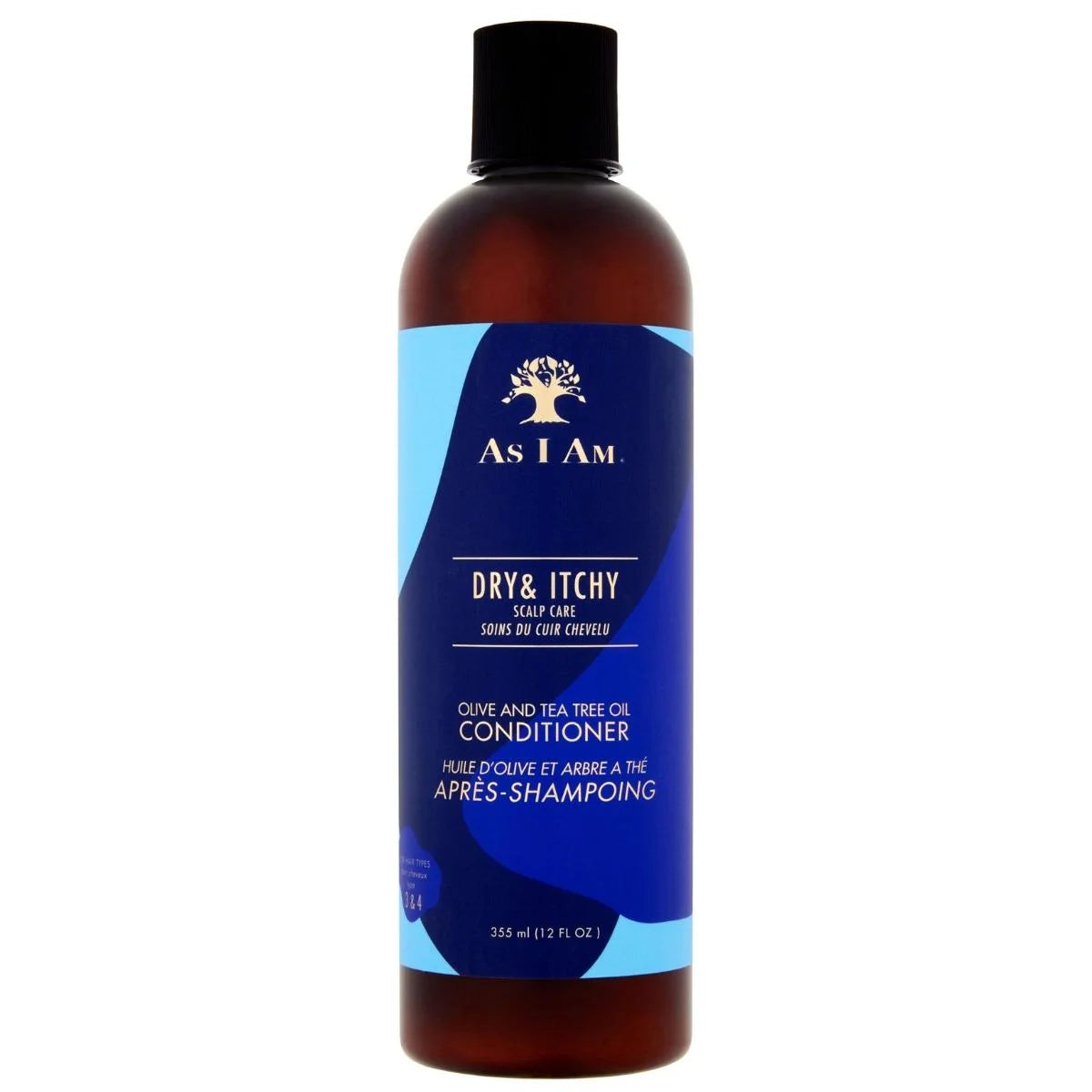 As I am - Dry & Itchy - Olive & Tea Tree Conditioner (anti-pelliculaire)