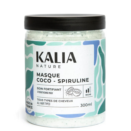 Kalia Nature - Masque Coco Spiruline (soin profond fortifiant)