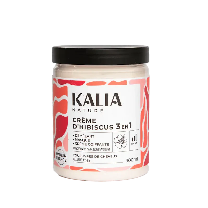 Kalia Nature - Crème d'Hibiscus 3 in 1 (soin capillaire multi-usage)